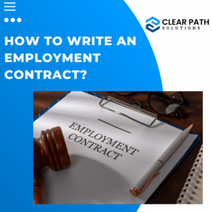 How to Write an Employment Contract?