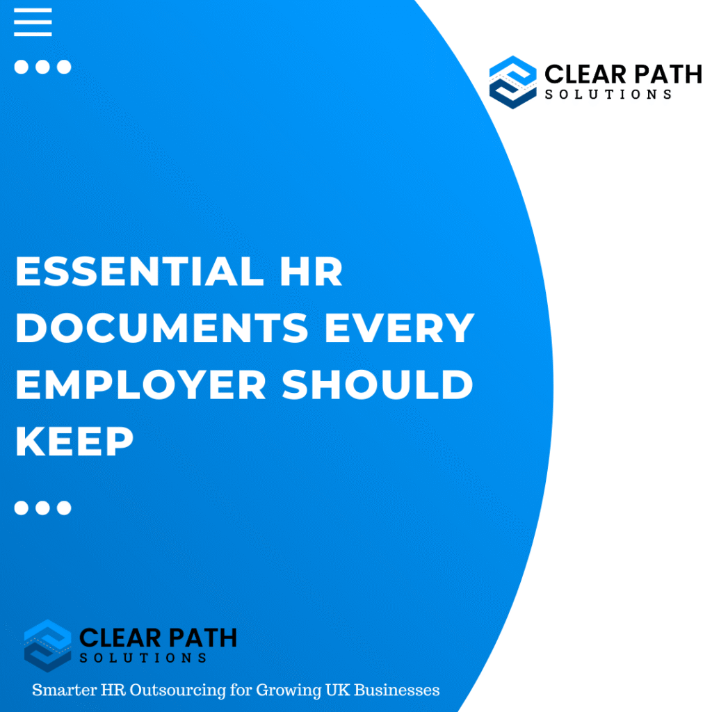Essential HR Documents Every Employer Should Keep