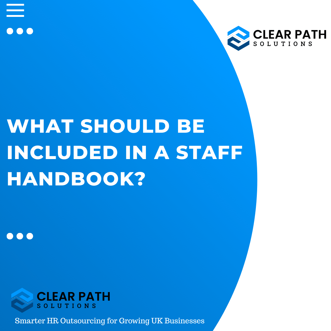 What Should Be Included in a Staff Handbook