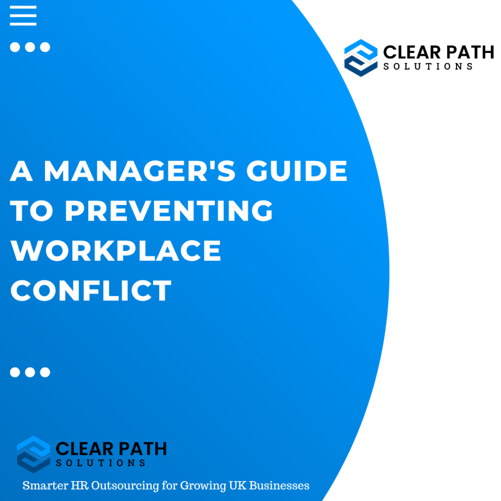 A Manager's Guide to Preventing Workplace Conflict