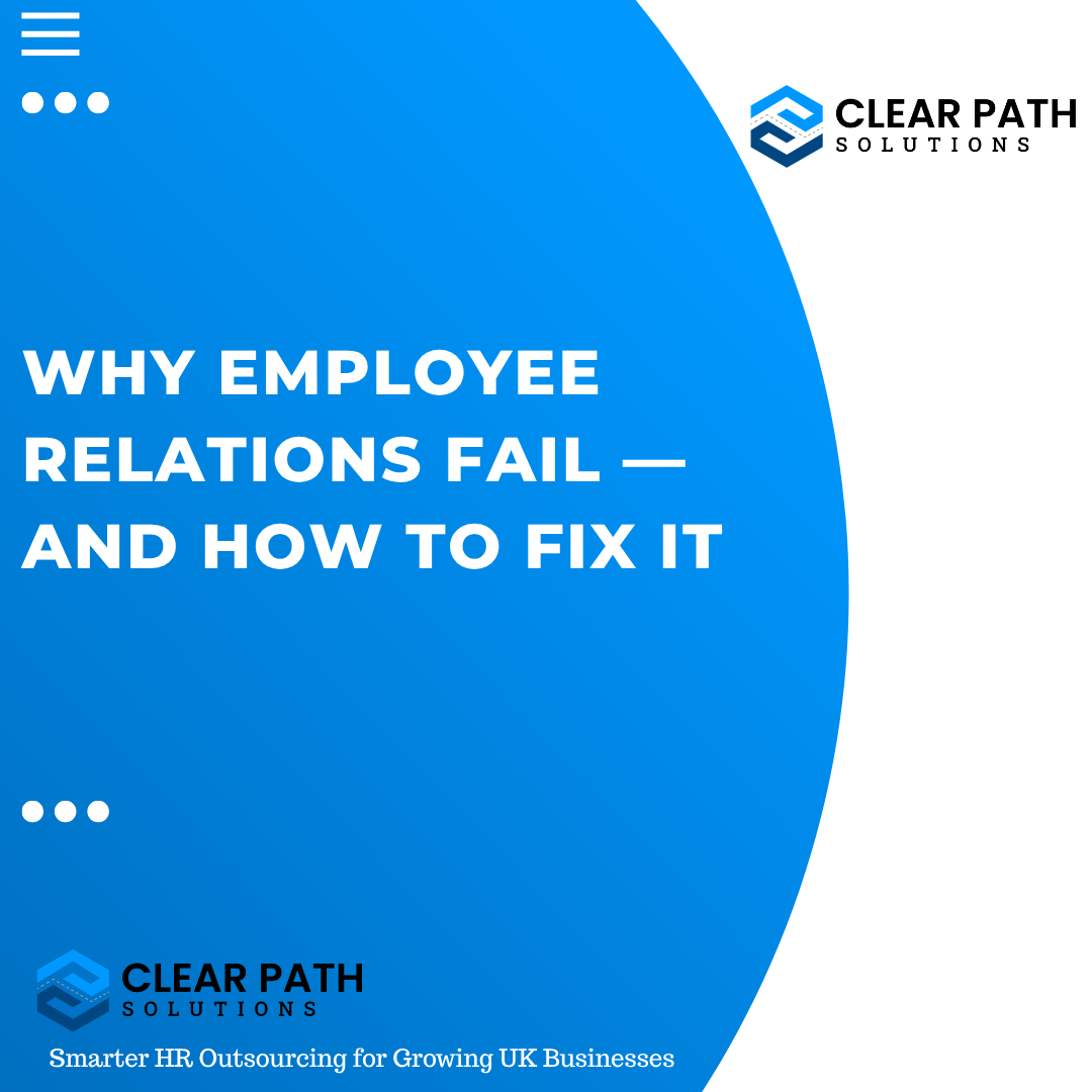 Why Employee Relations Fail — And How to Fix It