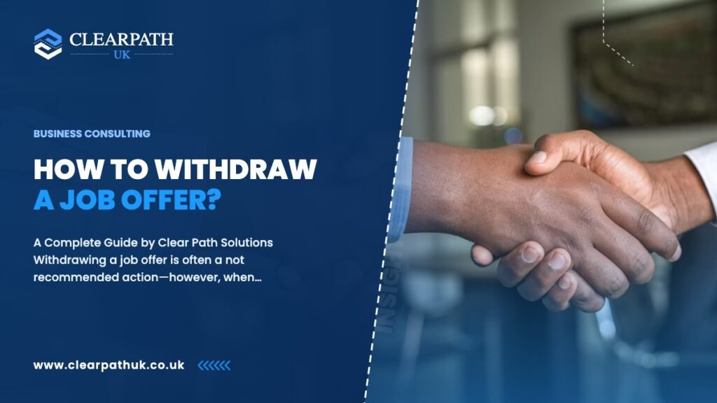 How to Withdraw a Job Offer?