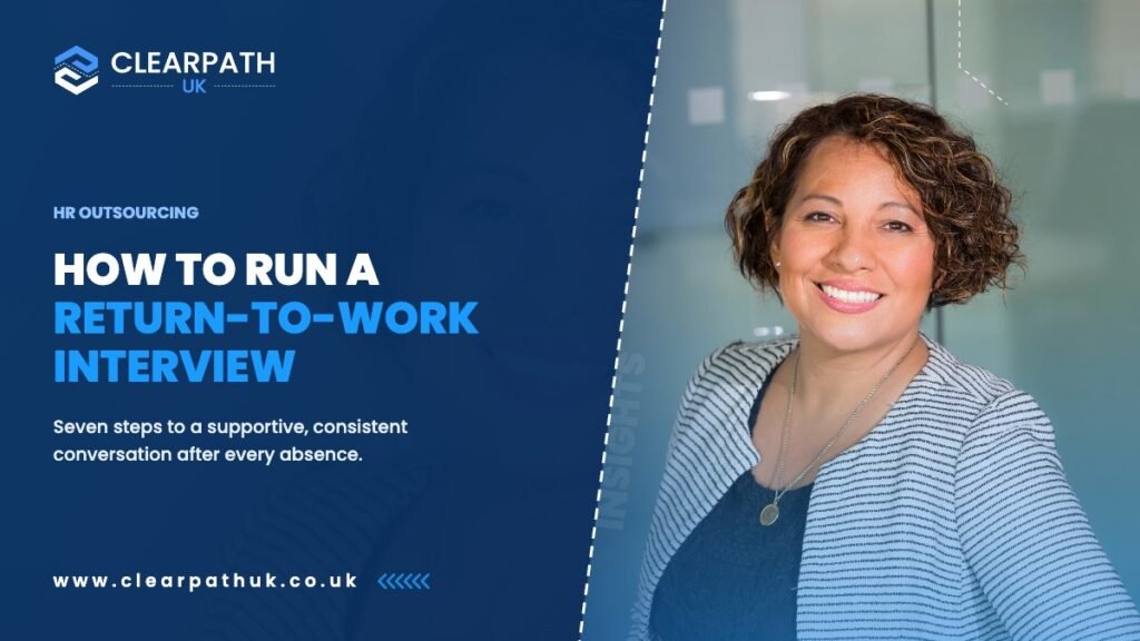How to Run a Return-to-Work Interview